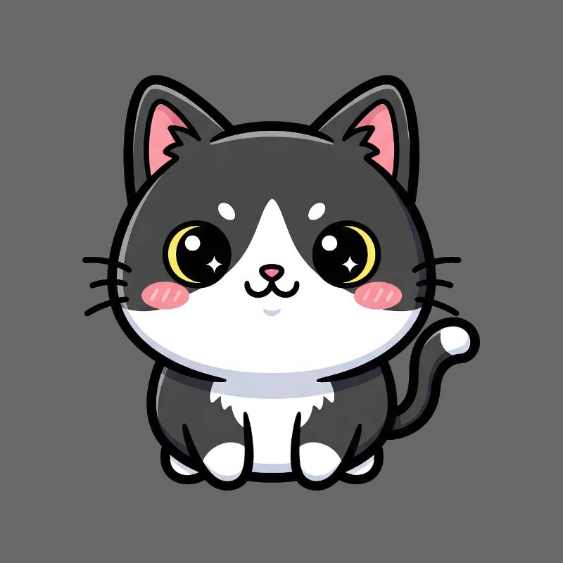 Chibi-Katzen-Anhänger