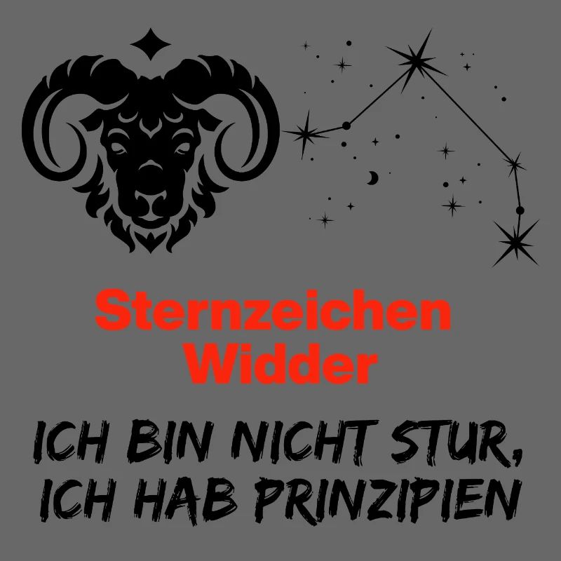Sternzeichen Widder hat Prinzipien, Geburtstag