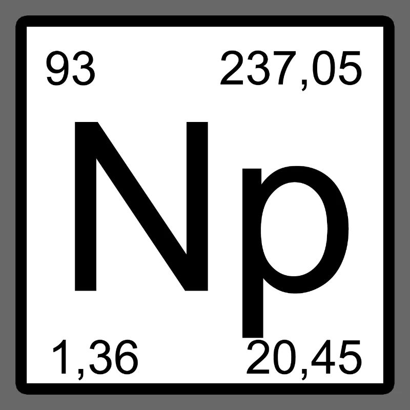 Neptunium Elementar Minimalkunst