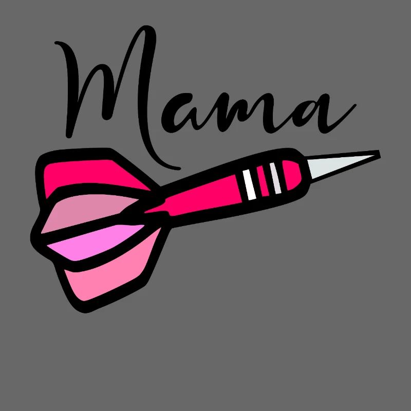 Maman joueuse de fléchettes