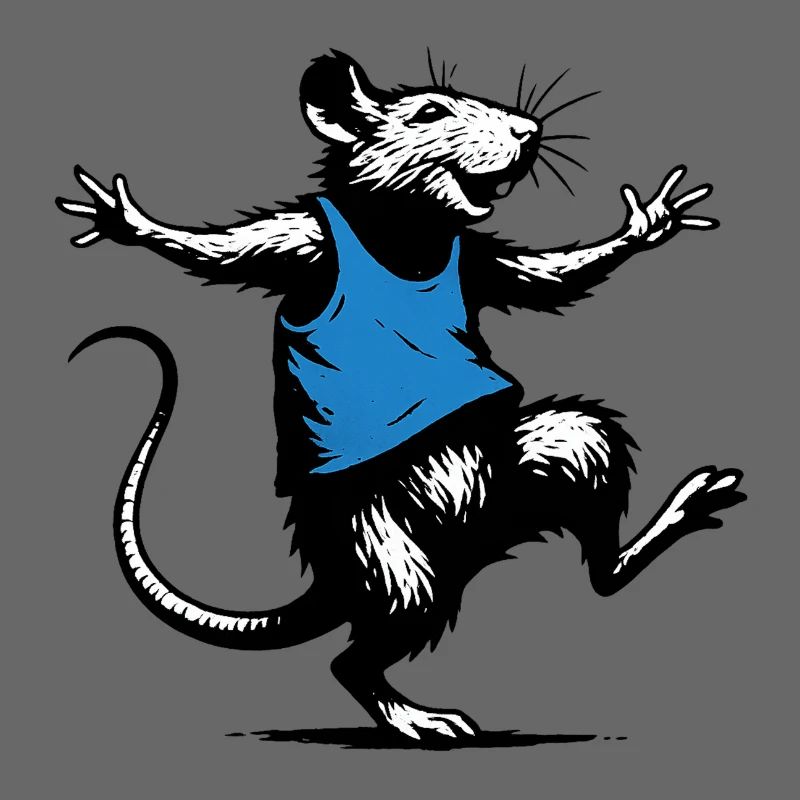Dancing Rat Blue