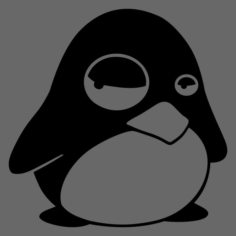 Grumpy Tux – Drôle de Penguin Linux pour les geeks