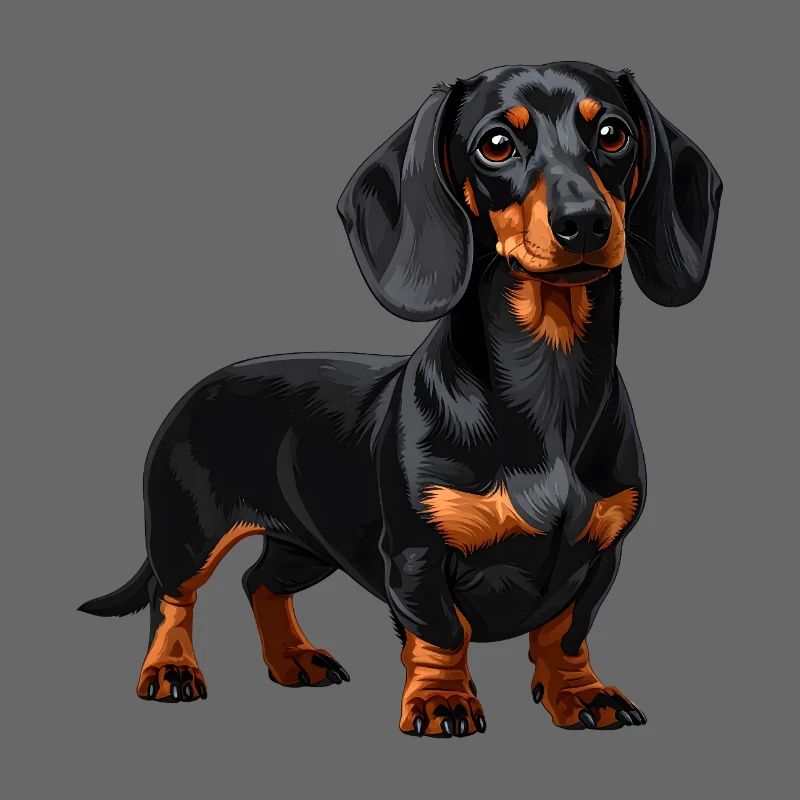 Black & Tan Dackel – Wursthund