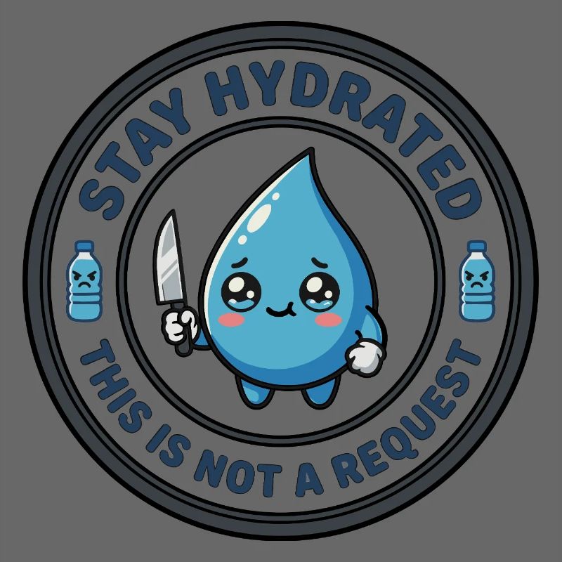 Reste hydraté, tueuse mignonne