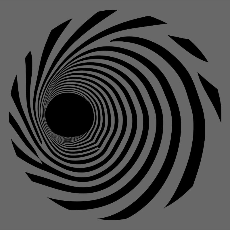 Spiral Void Pattern