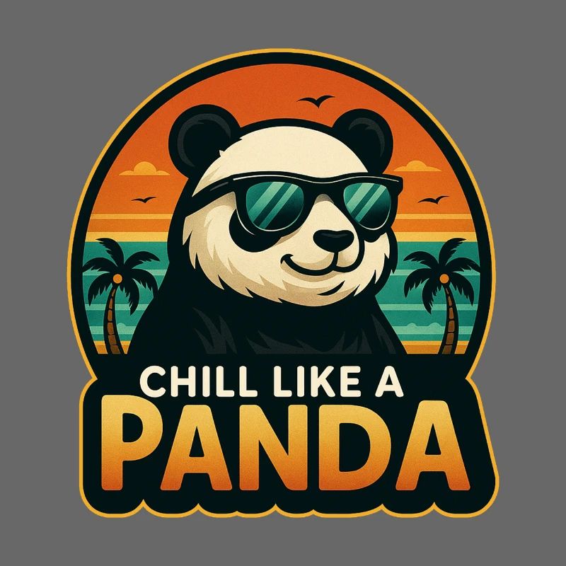 Chill wie ein Panda