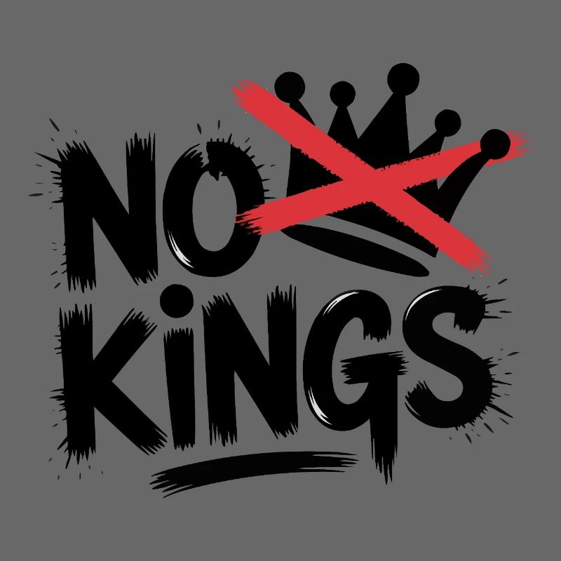No Kings Statement Design