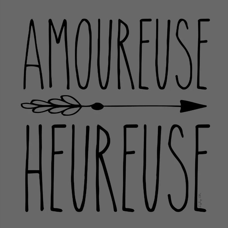 Amoureuse heureuse