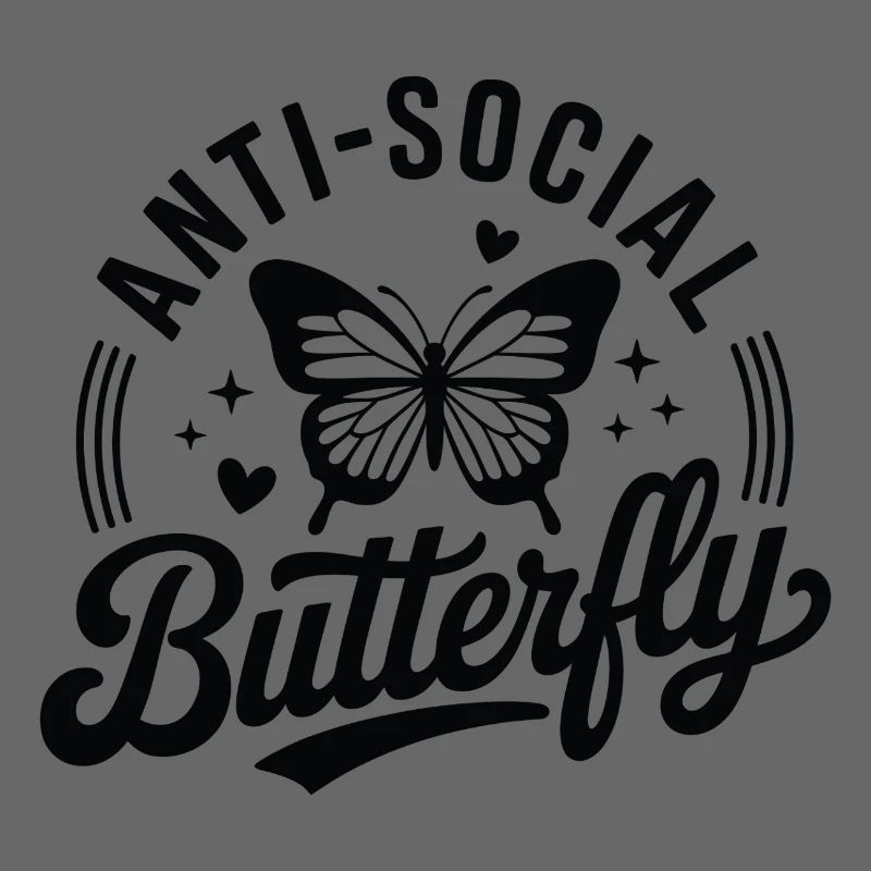 Antisozialer Schmetterling