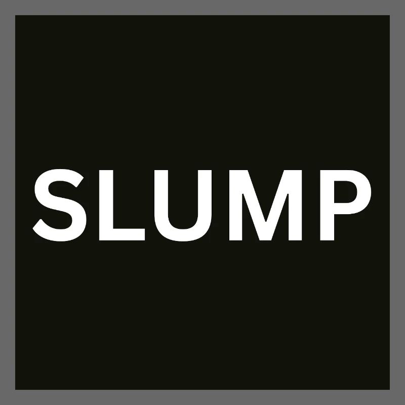 Slump Bold Text on Black
