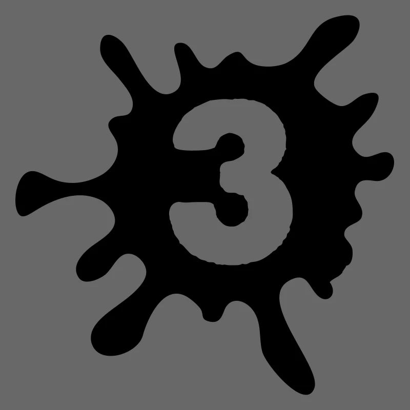 3 Klecks