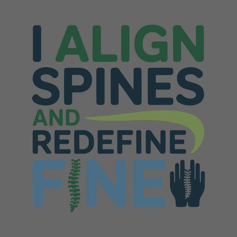 Osteopath I Align Spines Redefine Fine 