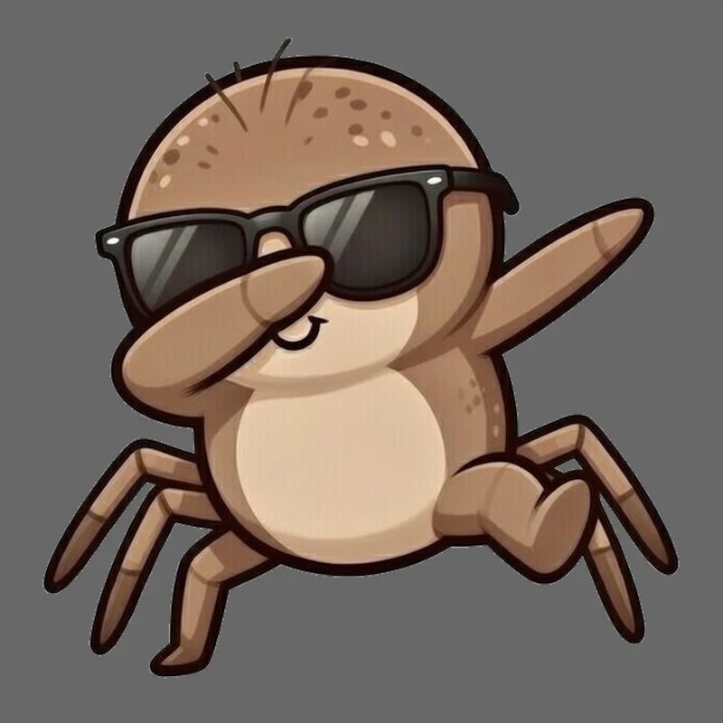 Dabbing Spinne