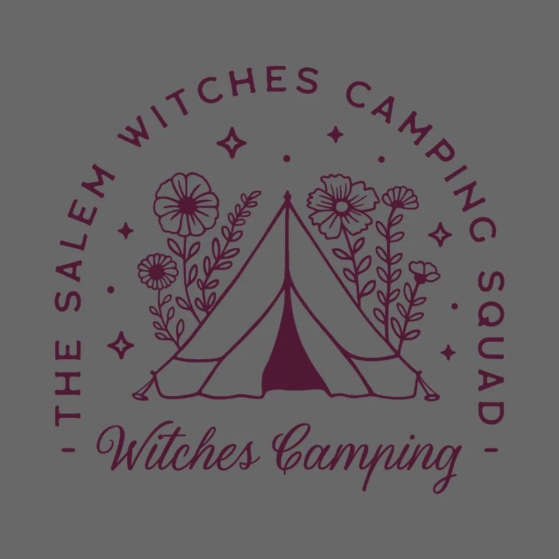 Witches camping witch camp trip