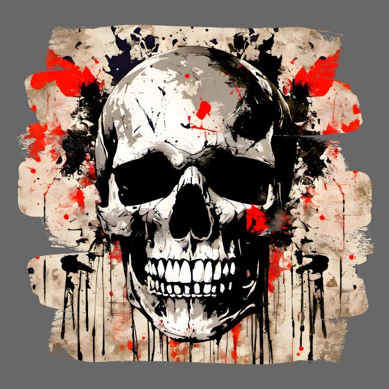 Skull Graffiti Explosion