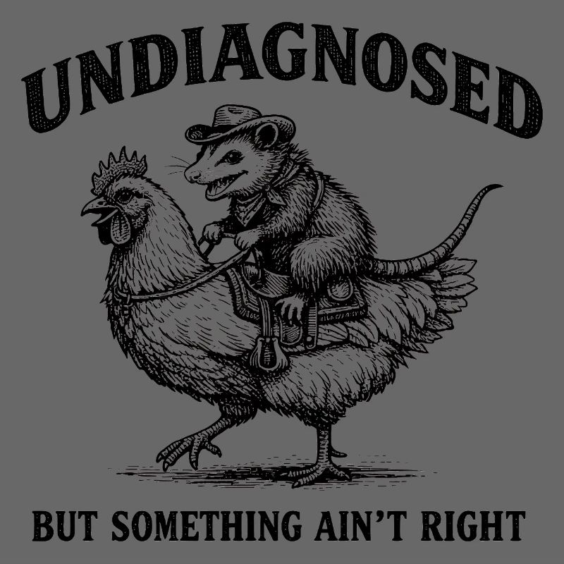 Not diagnosed, but something is wrong