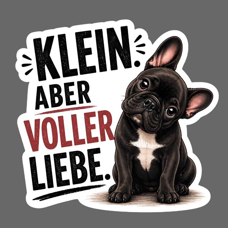 Frenchie Klein aber voller Liebe