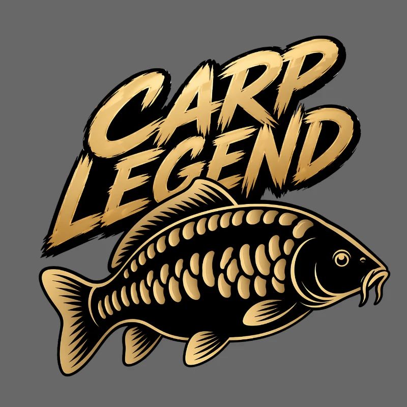 Conception de pêcheur Carp Legend