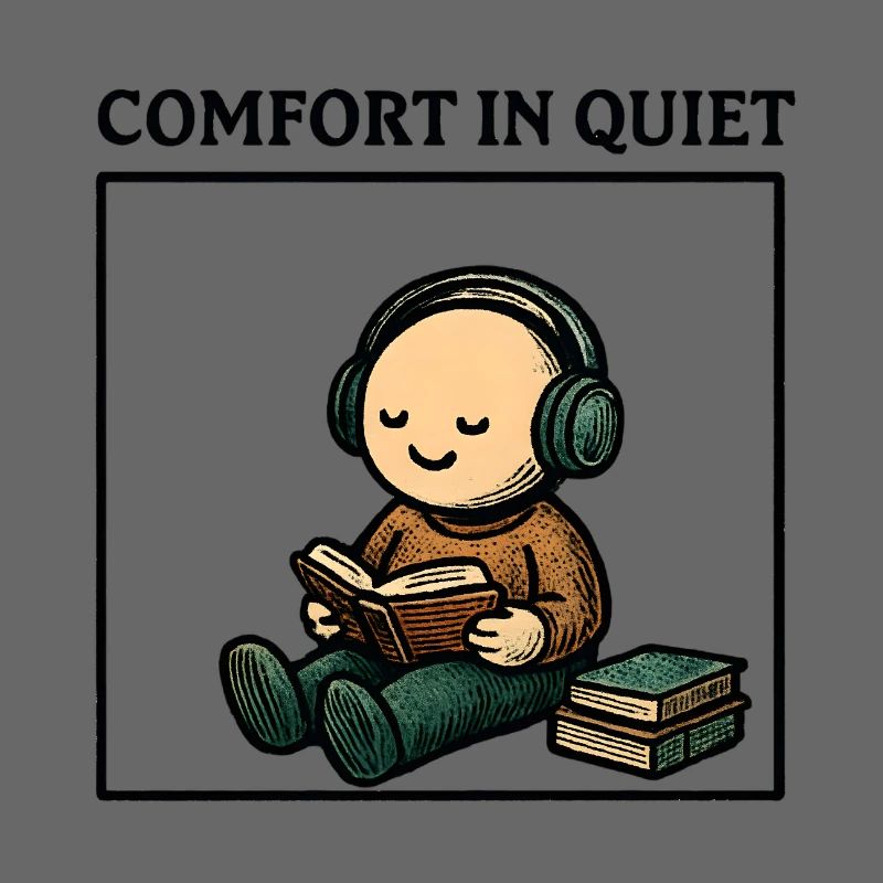 Silence while reading with headphones