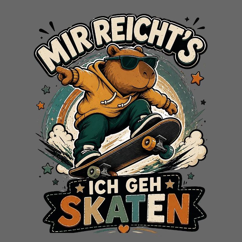 Capybara Skaten