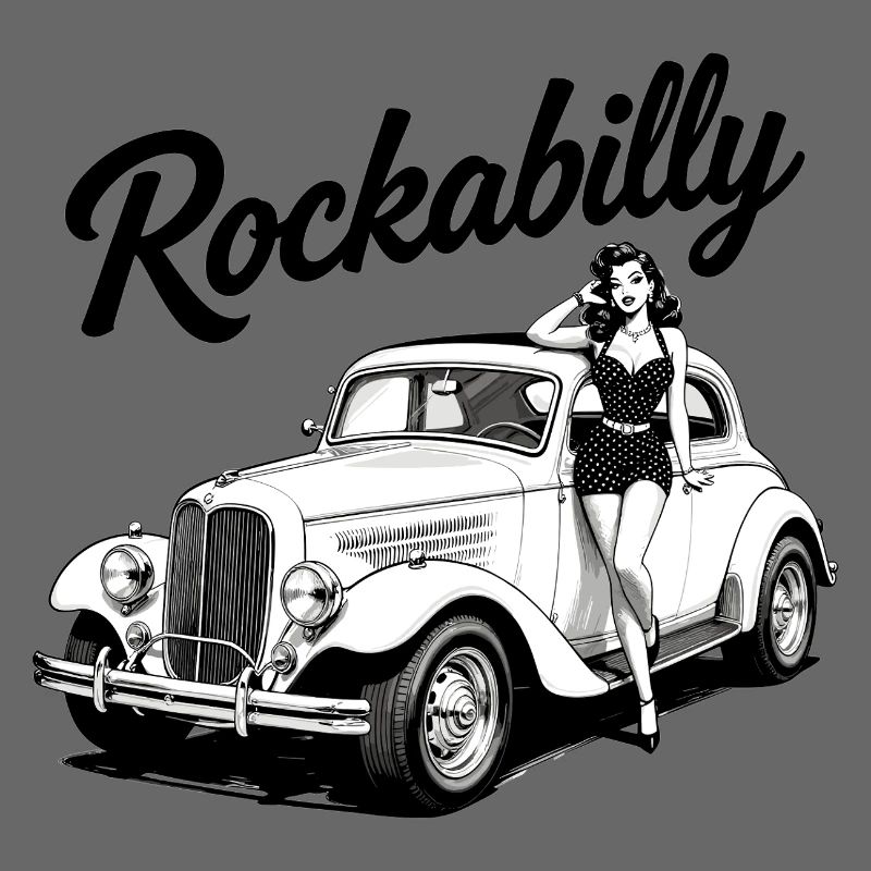 Rockabilly Pin-Up & Hot Rod Oldtimer Design