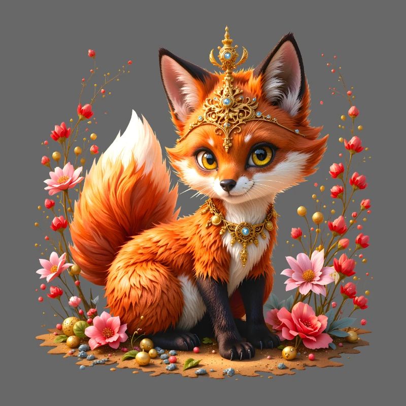 Bijoux floraux Fox