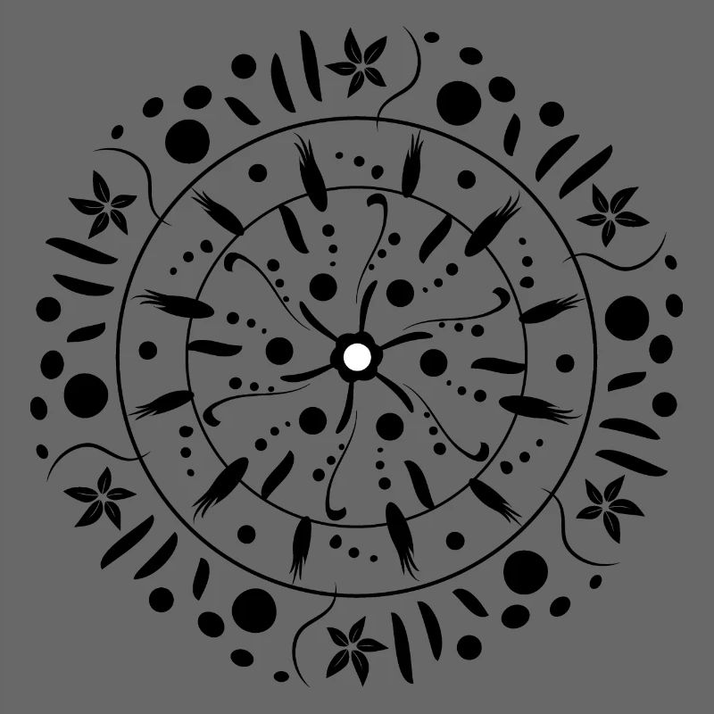 Grain Circle Pattern Gift Idea