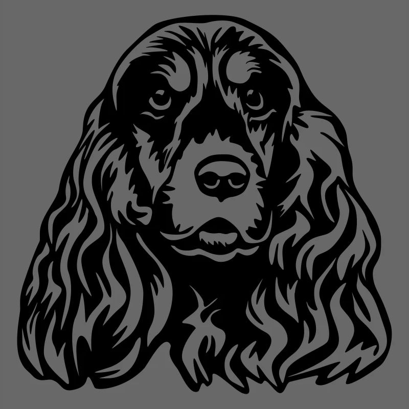 Cocker Spaniel Kopf