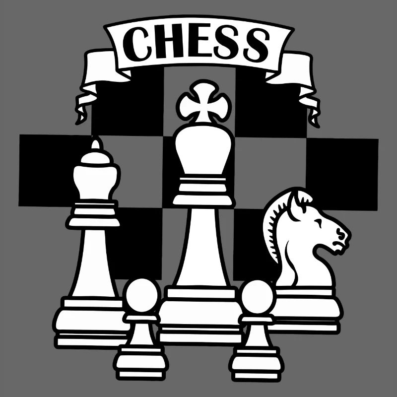 Chess chess pieces white