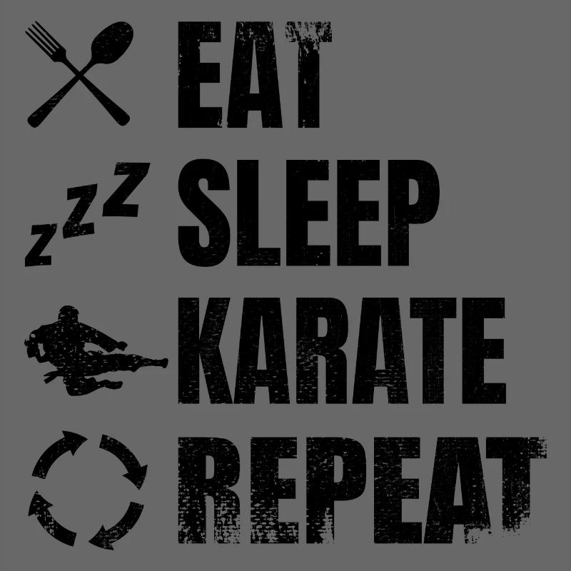 Routine de karatéka