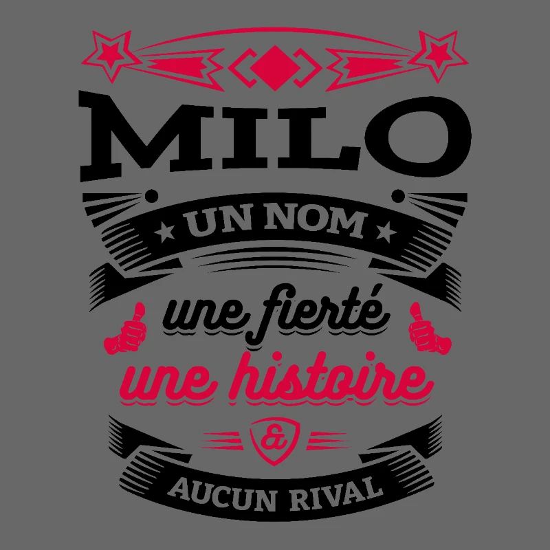 MILO UN NOM UNE FIERTÉ AUCUN RIVAL