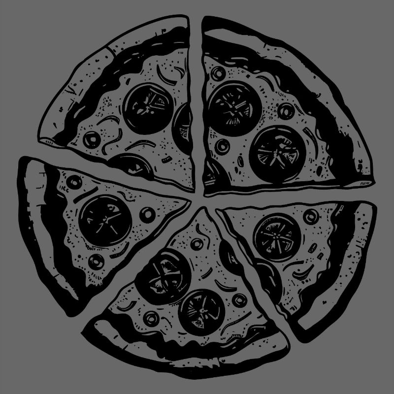 Dessin de pizza