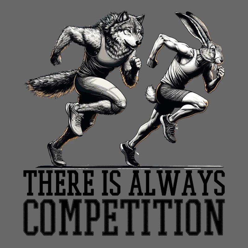 Competition Hare and Wolf Competition Gift