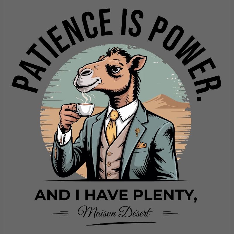 La patience, c’est le café Camel Power