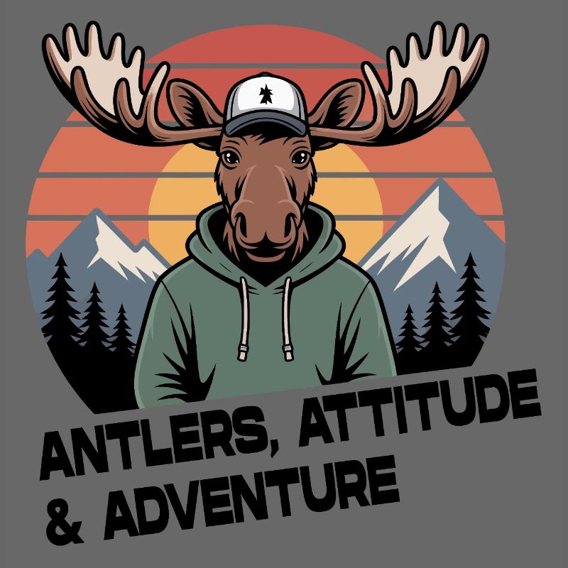 Antlers Attitude Abenteuer-Elch