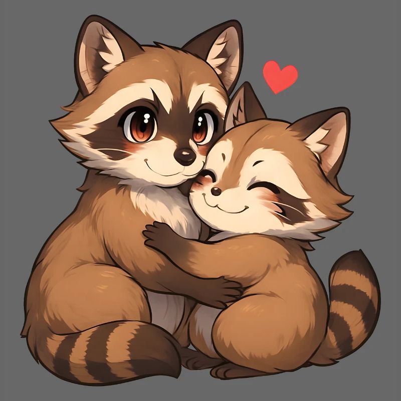 Cuddling Red Panda Hug