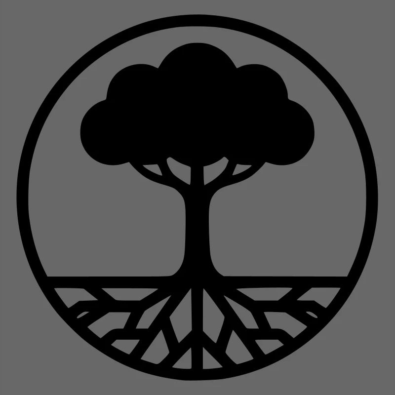 Baum des Lebens Silhouette