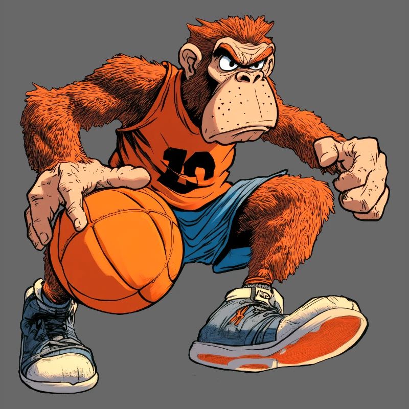Monkey Basketball Player / Hooper