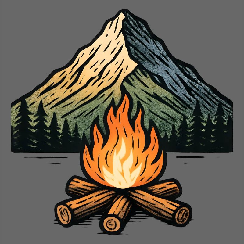 Bergcampfire Fire Magic