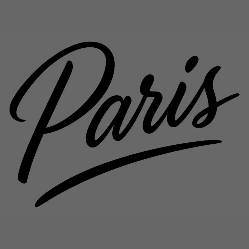 Pariser Script-Schriftzug