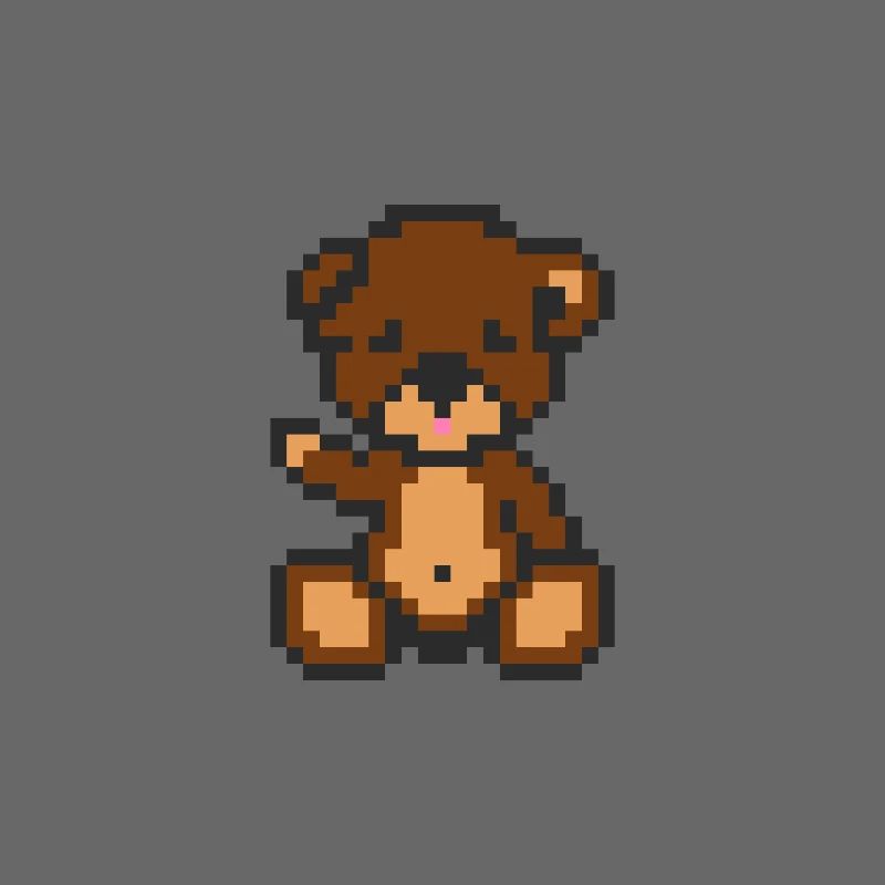 Pixel-Bär-Brownie