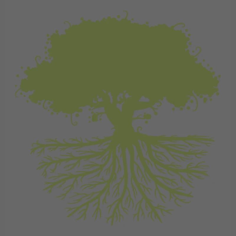 tree roots green