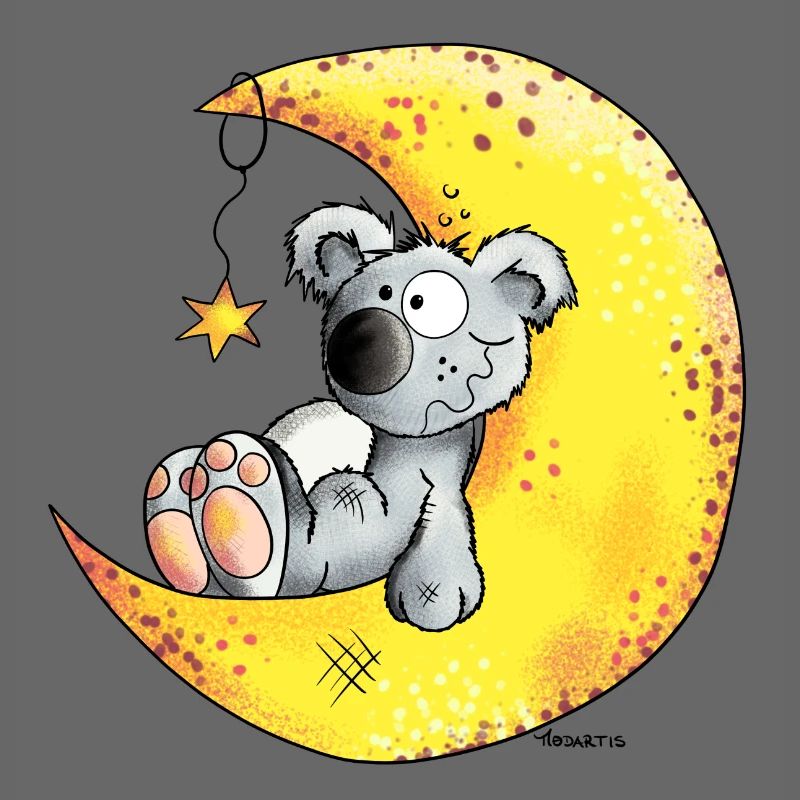 Koala im Mond