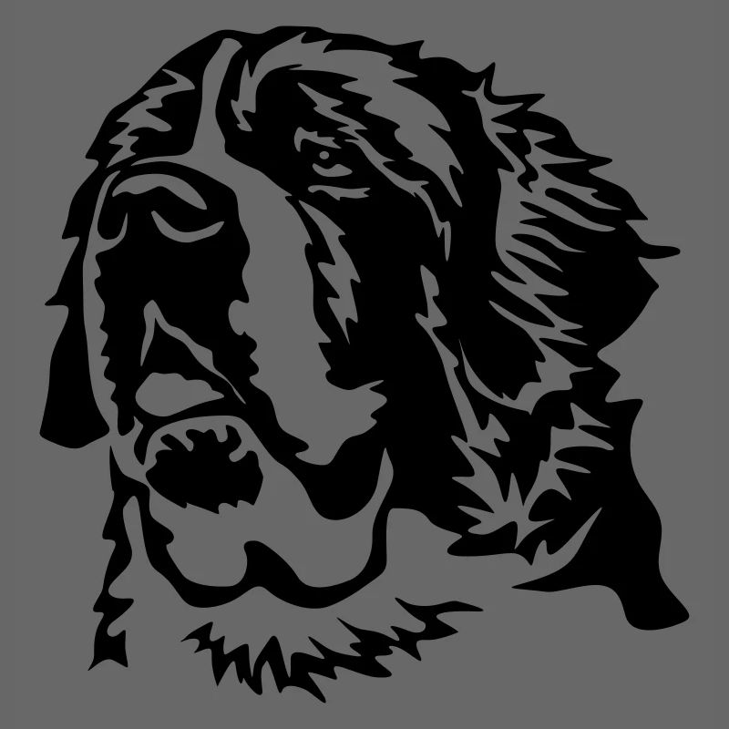 Tête de Saint Bernard