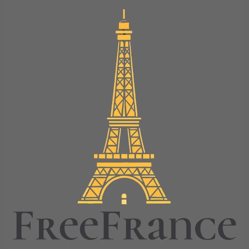 Tour Eiffel Dorée Élégance Design