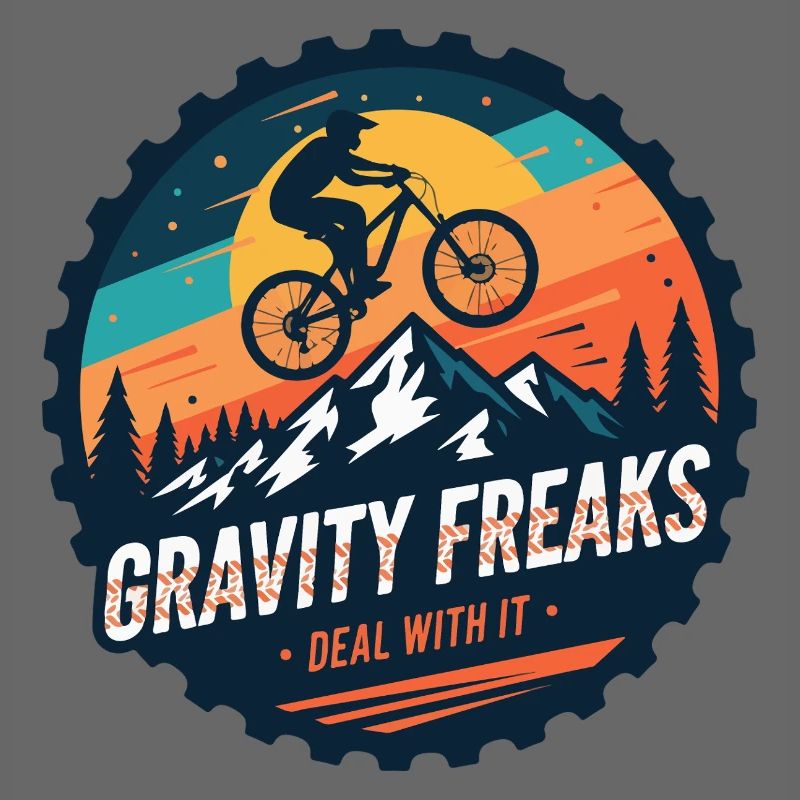 Gravity Freaks MTB Sunset Abzeichen