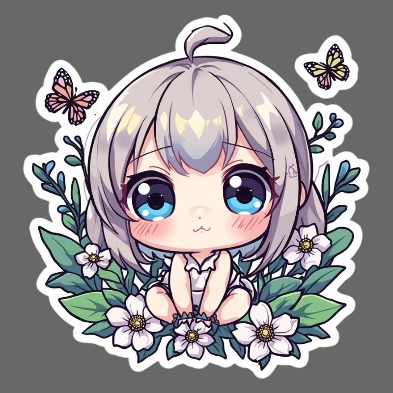 Chibi Flower Magic