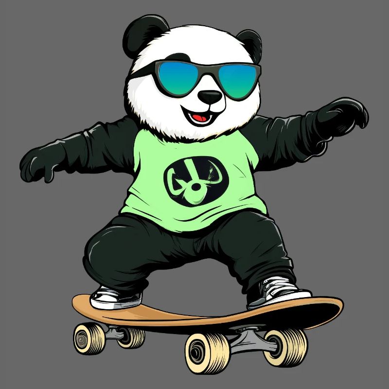 Panda Skateboard