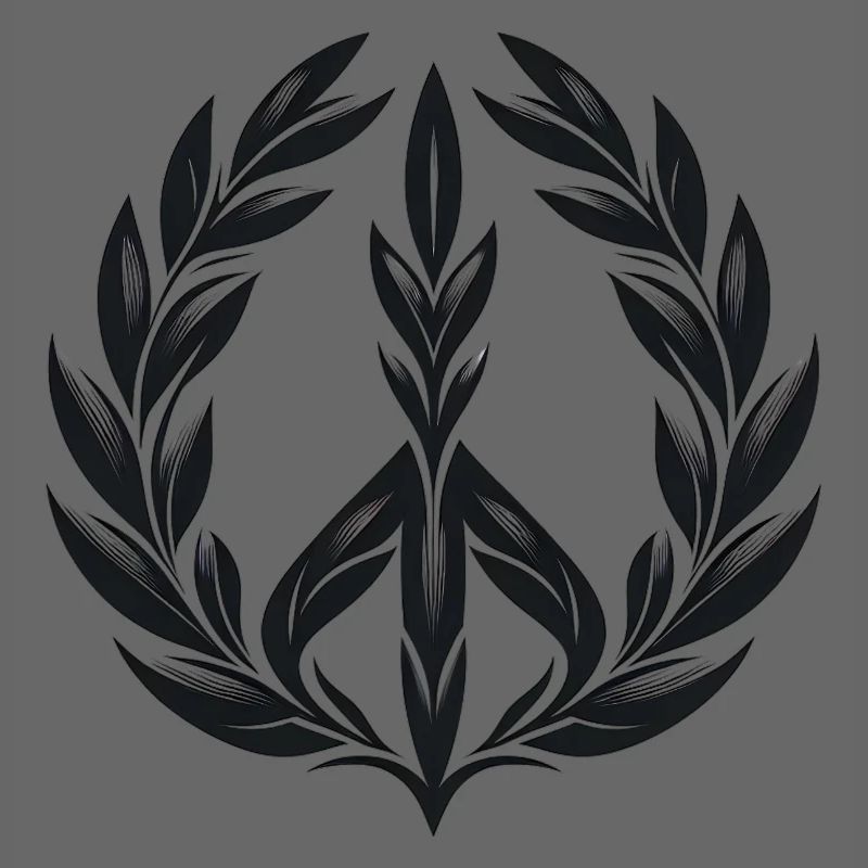 Laurel Wreath Peace