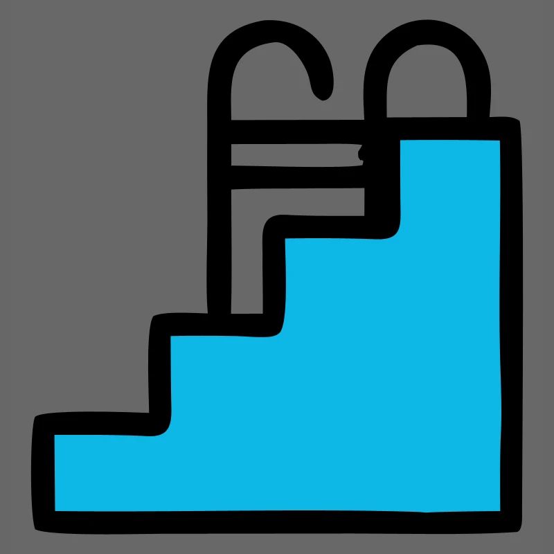  Pool Leiter Schwimmbad Icon